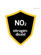 Kalibráló gáz, 34 liter NO2 (nitrogén-dioxid) 10ppm koncentrációban nitrogénben