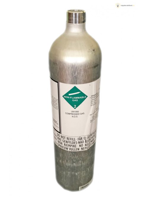 Kalibráló gáz, 58 liter CO2 (Szén-dioxid) 0,1%