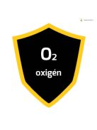 Kalibráló gáz, 116 liter O2 (oxigén) 18% koncentrációban, nitrogénben